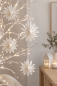 Preview: Schneeflocken Weihnachtsdeko Papier