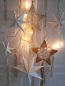 Preview: Sterne weiß Weihnachtsdeko