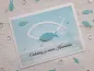 Preview: Taufeinladung Aquarell Fische