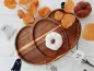 Preview: Kürbis Tablett Holz