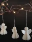 Preview: Skandinavische Papierengel 3er-Set – edle Weihnachtsdeko