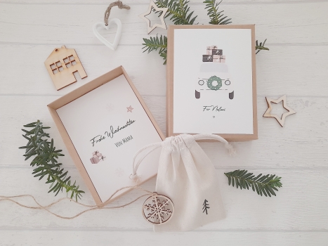 Geschenkbox Weihnachten Auto
