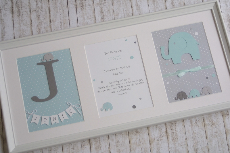 Bilderrahmen Elefant