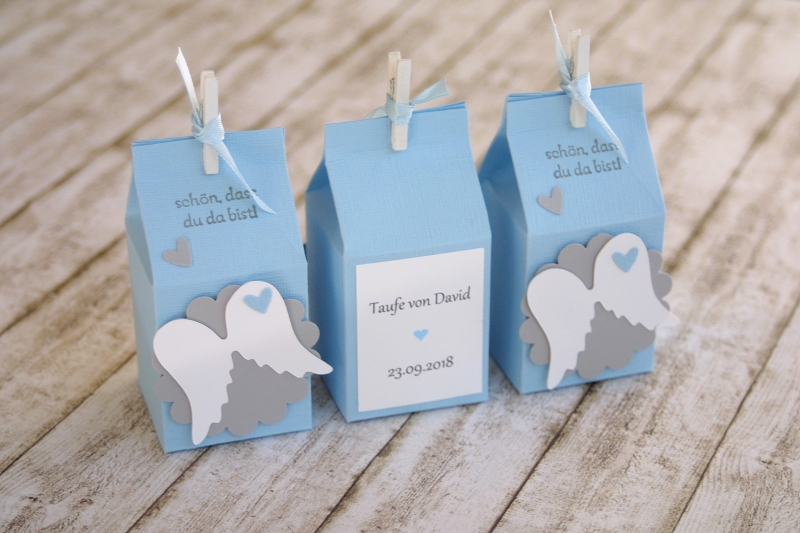 Gastgeschenke Flügel Taufe